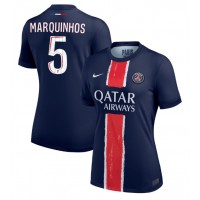 Paris Saint-Germain Marquinhos #5 Replica Home Shirt Ladies 2024-25 Short Sleeve